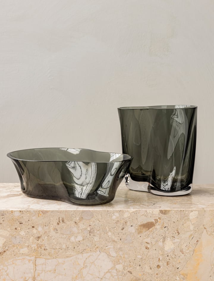 Aer vase 19 cm, Smoke Audo Copenhagen
