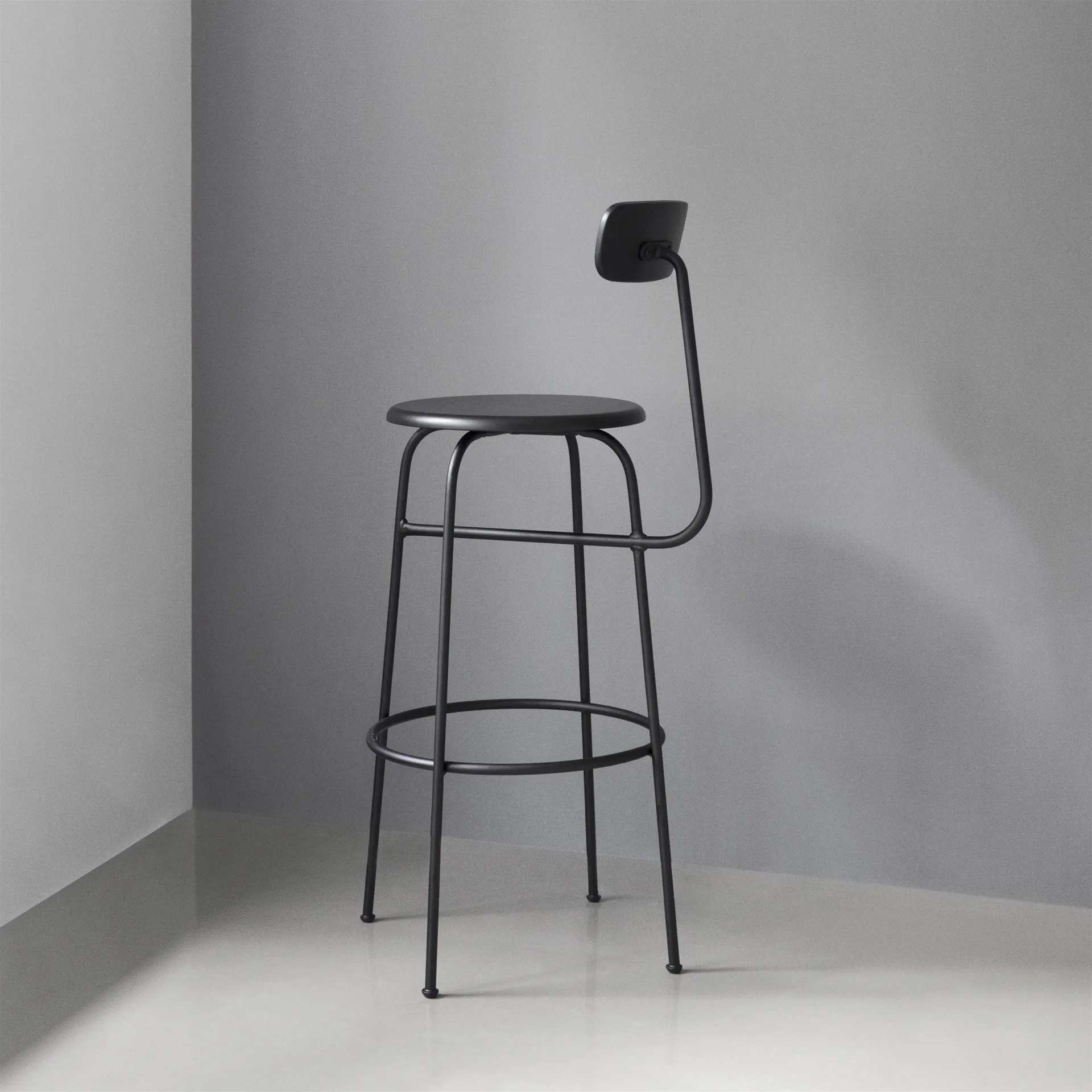 Afteroom barstol, sort Audo Copenhagen