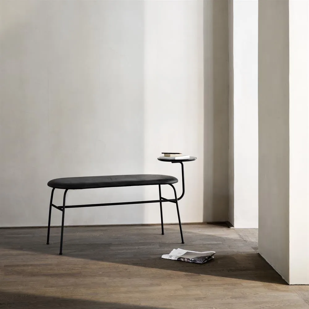 Afteroom bænk, sort-sort Audo Copenhagen