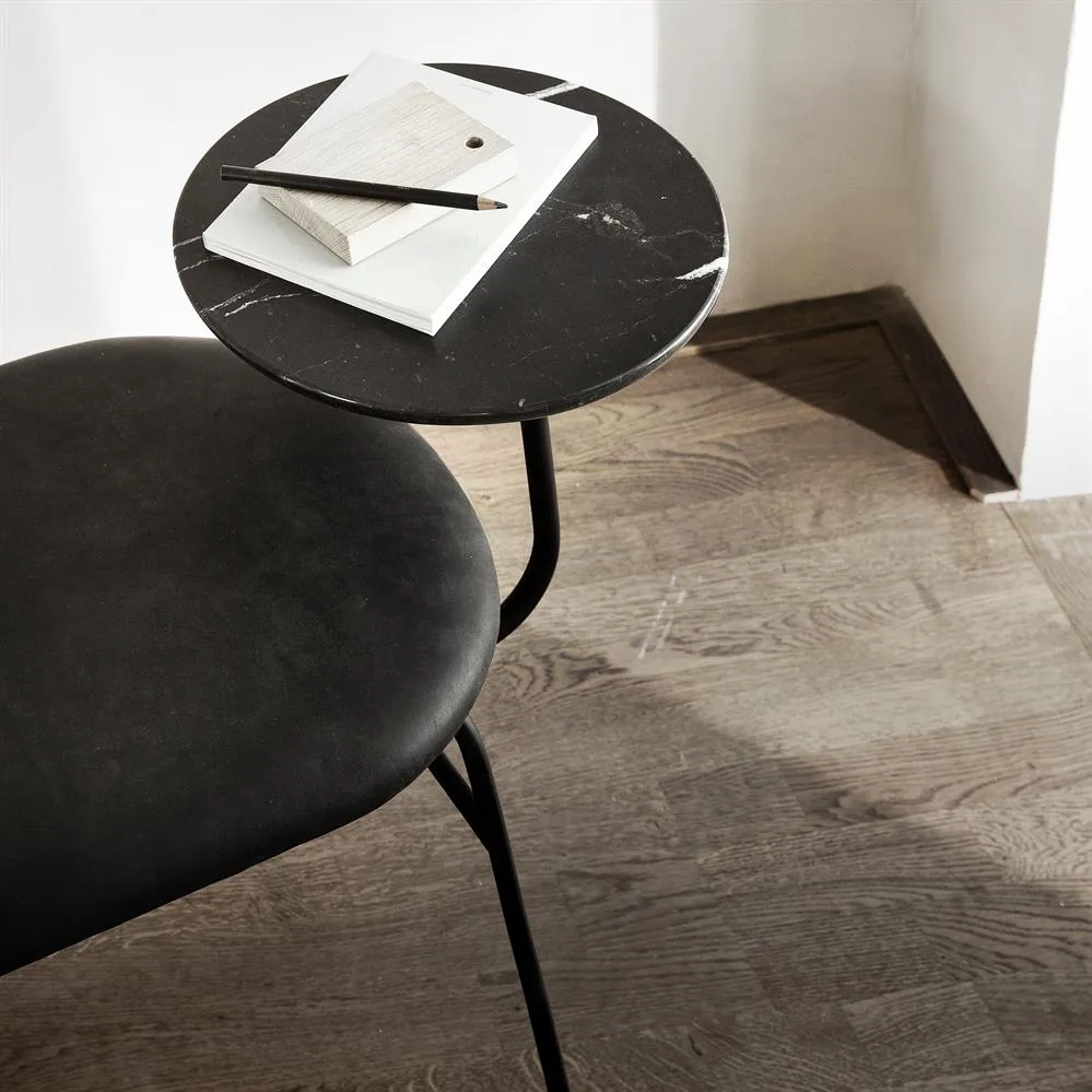 Afteroom bænk, sort-sort Audo Copenhagen