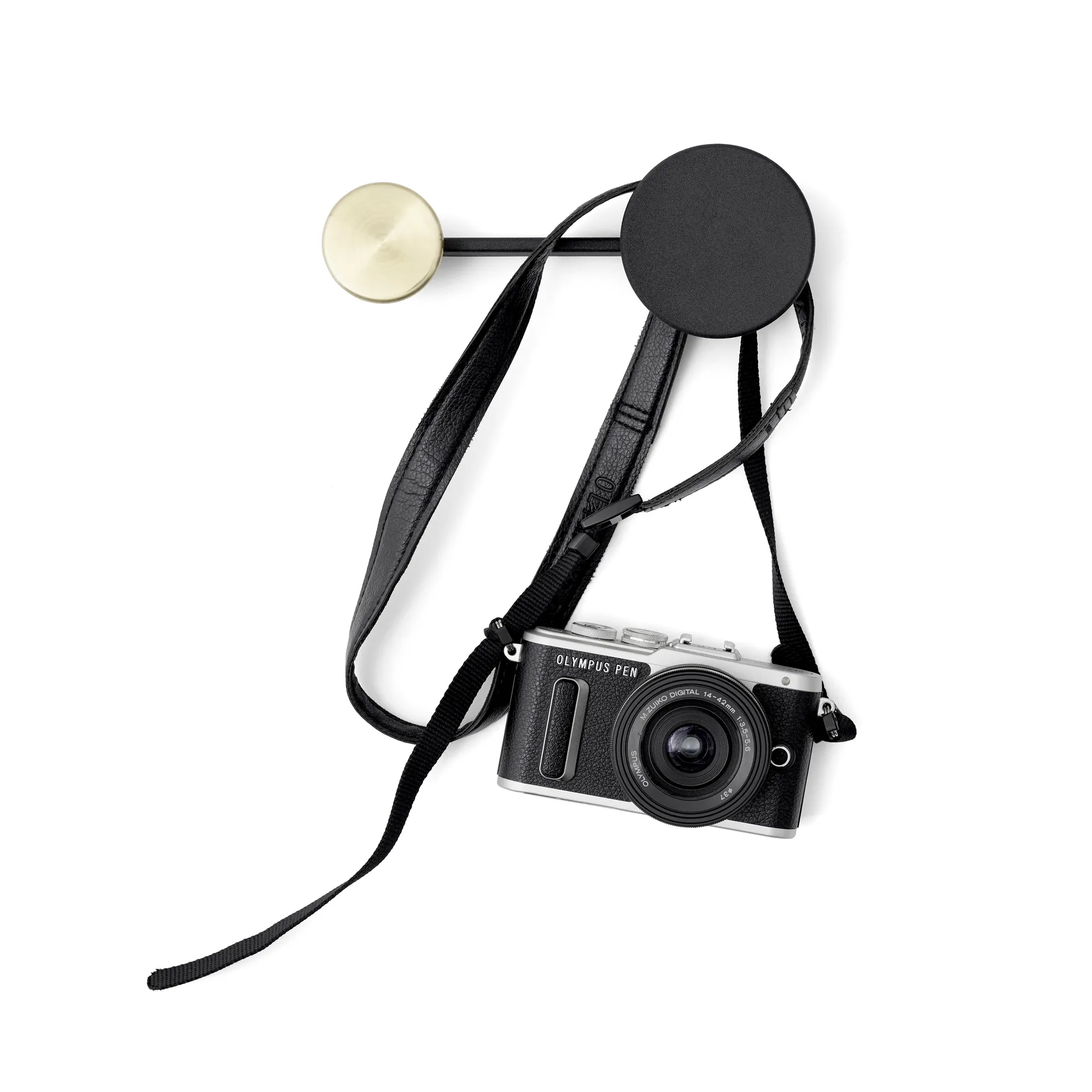 Afteroom tøjstativ small, sort messing Audo Copenhagen