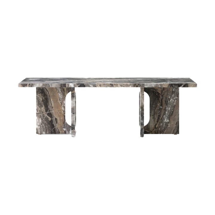 Androgyne loungebord 45x120 cm - Grey galaxy-grey galaxy - Audo Copenhagen
