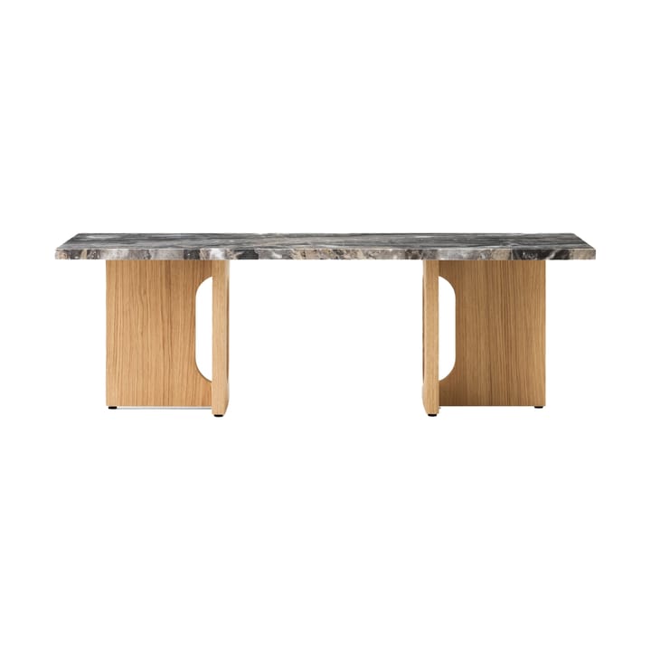 Androgyne loungebord 45x120 cm - Grey galaxy-ubehandlet eg - Audo Copenhagen