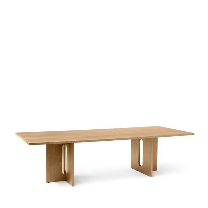 Androgyne Rectangular spisebord, natural oak, 280x110 cm Audo Copenhagen