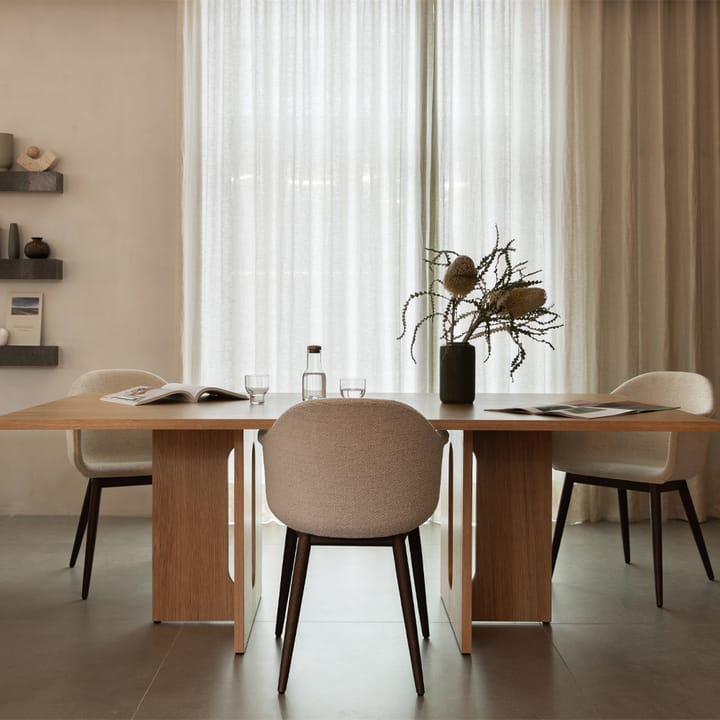Androgyne Rectangular spisebord, natural oak, 280x110 cm Audo Copenhagen