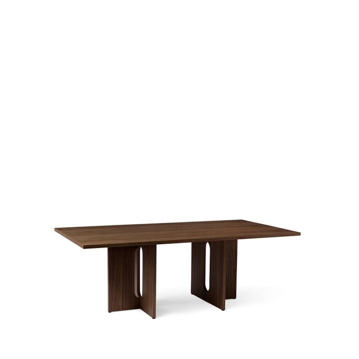 Androgyne Rectangular spisebord - oak dark stained, 210x109 cm - Audo Copenhagen