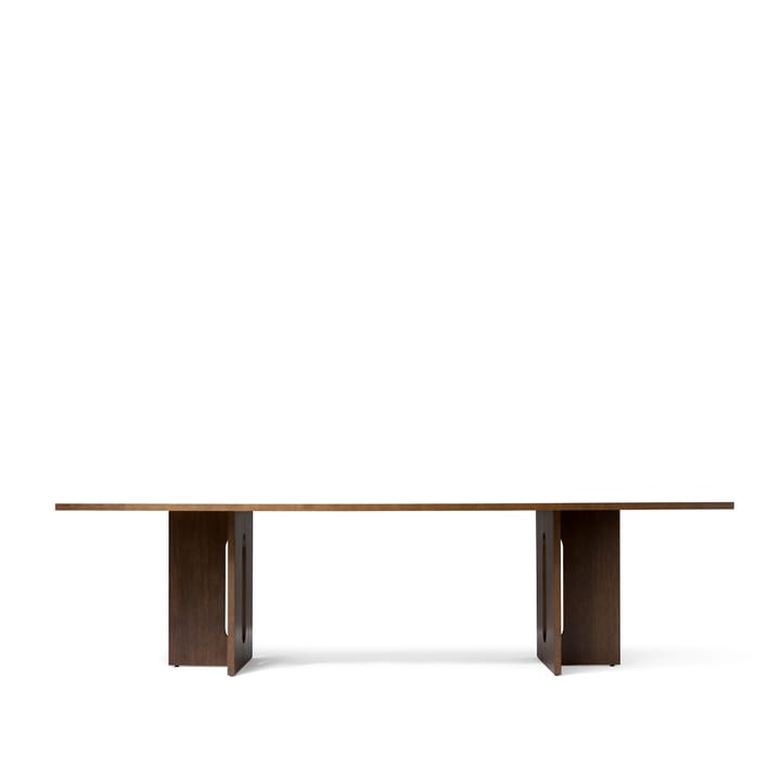 Androgyne Rectangular spisebord - oak dark stained, 280x110 cm - Audo Copenhagen