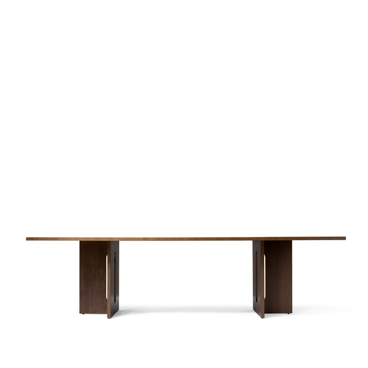 Androgyne Rectangular spisebord - oak dark stained, 280x110 cm - Audo Copenhagen