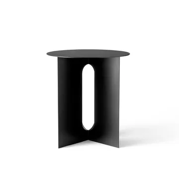 Androgyne sidebord Ø40x43 cm - Sort - Audo Copenhagen