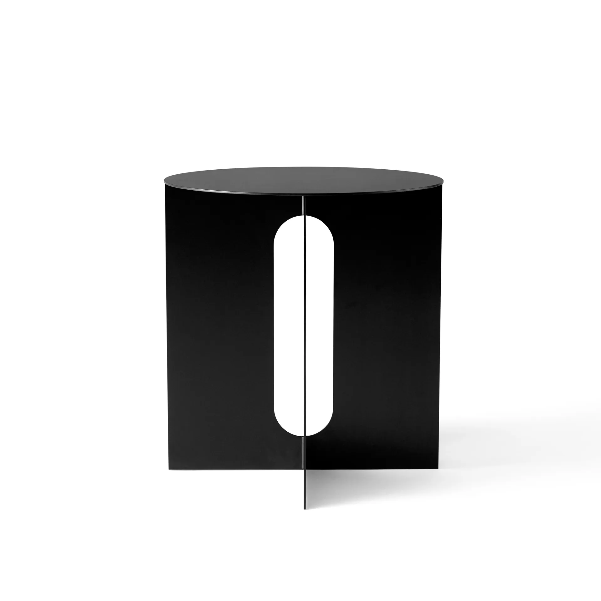 Androgyne sidebord Ø40x43 cm, Sort Audo Copenhagen