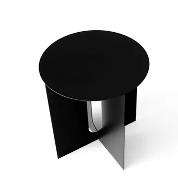 Androgyne sidebord Ø40x43 cm - Sort - Audo Copenhagen