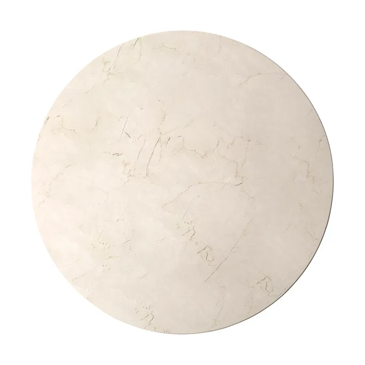 Androgyne sidebord bordplade - Crystal Rose, Ø65 cm - Audo Copenhagen