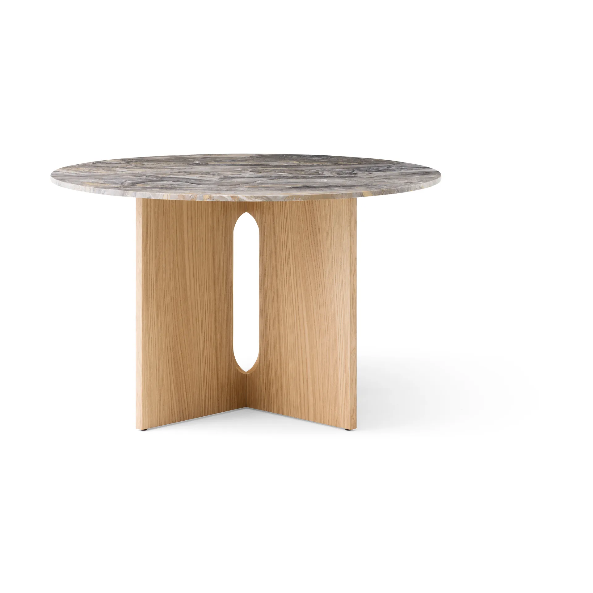 Androgyne spisebord, Grey galaxy-ubehandlet eg Audo Copenhagen