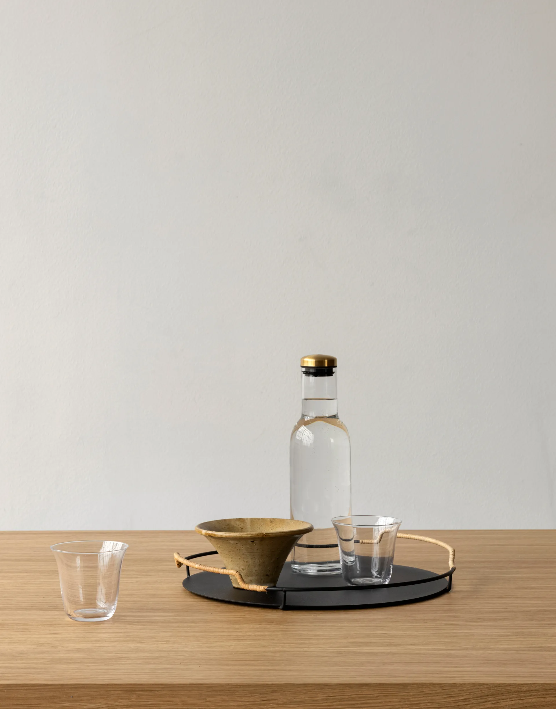 Balcony serveringsbakke Ø36,5 cm, Sort Audo Copenhagen