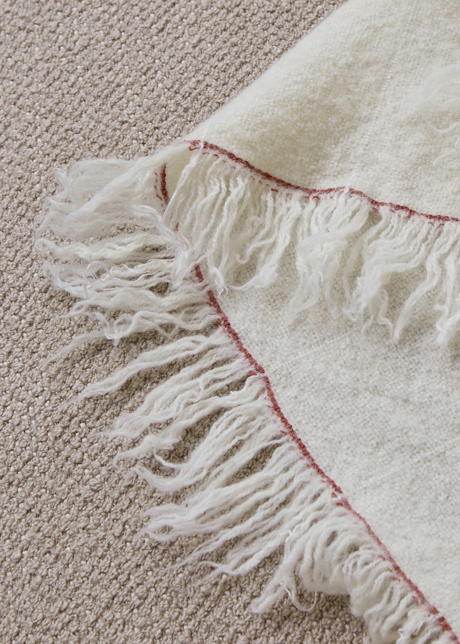 Battus plaid 130x185 cm, Ivory Audo Copenhagen