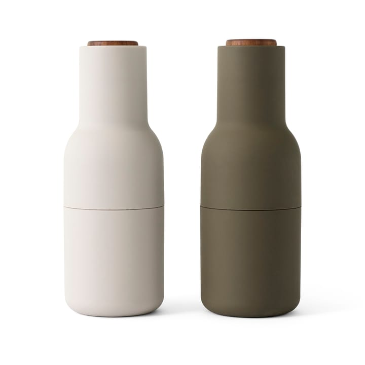 Bottle kværn sæt med 2 stk - Hunting green-beige - Audo Copenhagen