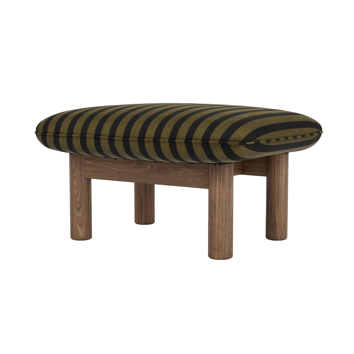 Audo Copenhagen Brasilia fodskammel Walnut-Cabanon Soft FCL7029-04