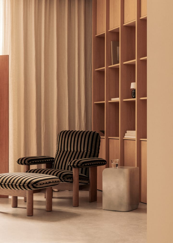 Brasilia fodskammel, Walnut-Cabanon Soft FCL7029-04 Audo Copenhagen