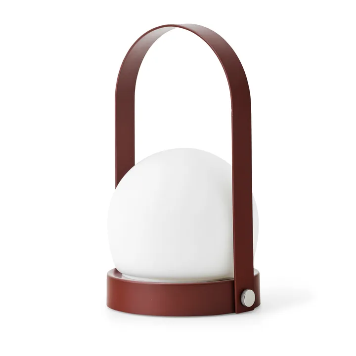 Carrie bærbar bordlampe - Burned red - Audo Copenhagen