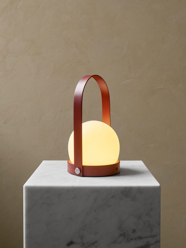 Carrie lampe, Burned red Audo Copenhagen