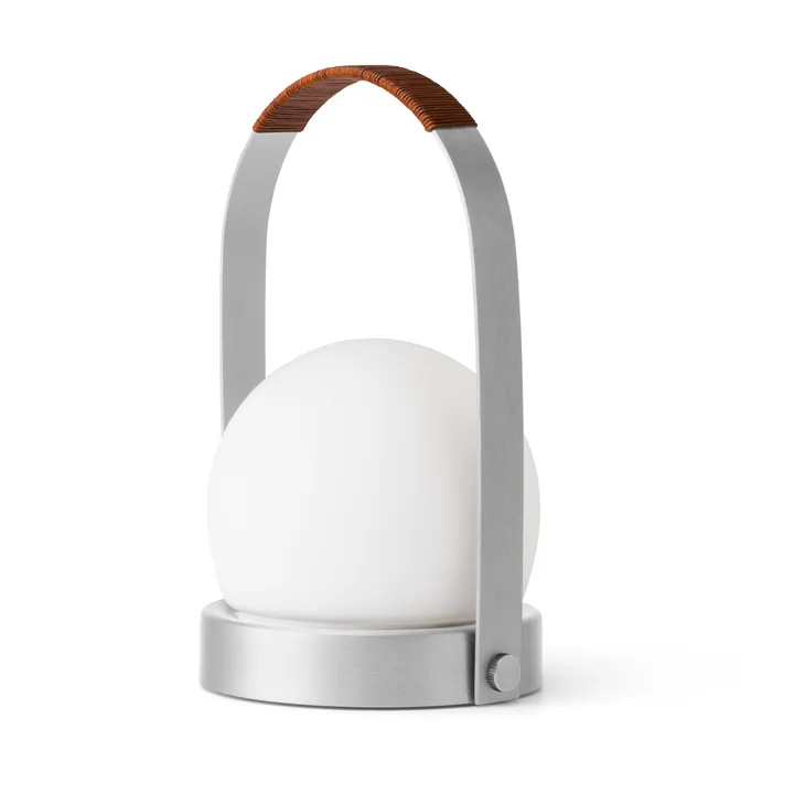 Carrie portabel bordlampe - Børstet aluminium - Audo Copenhagen