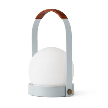 Carrie portabel bordlampe - Linen blue - Audo Copenhagen