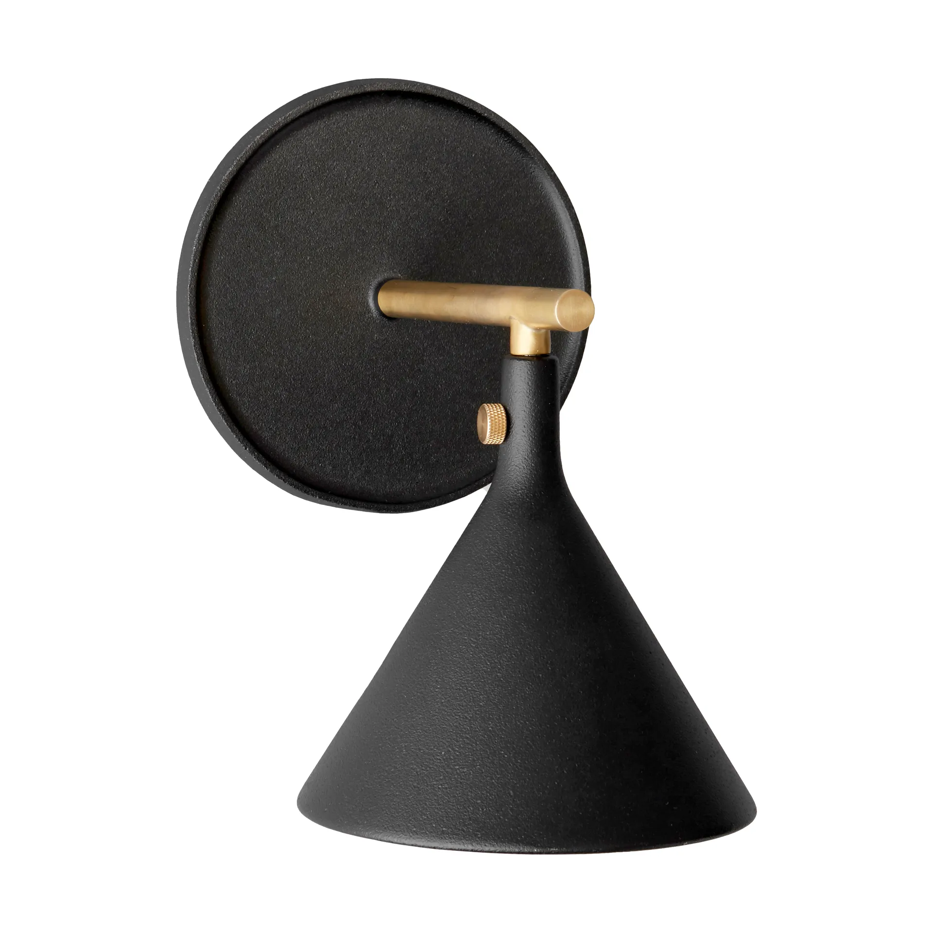 Cast Sconce væglampe diffuser fast installation, Black Audo Copenhagen