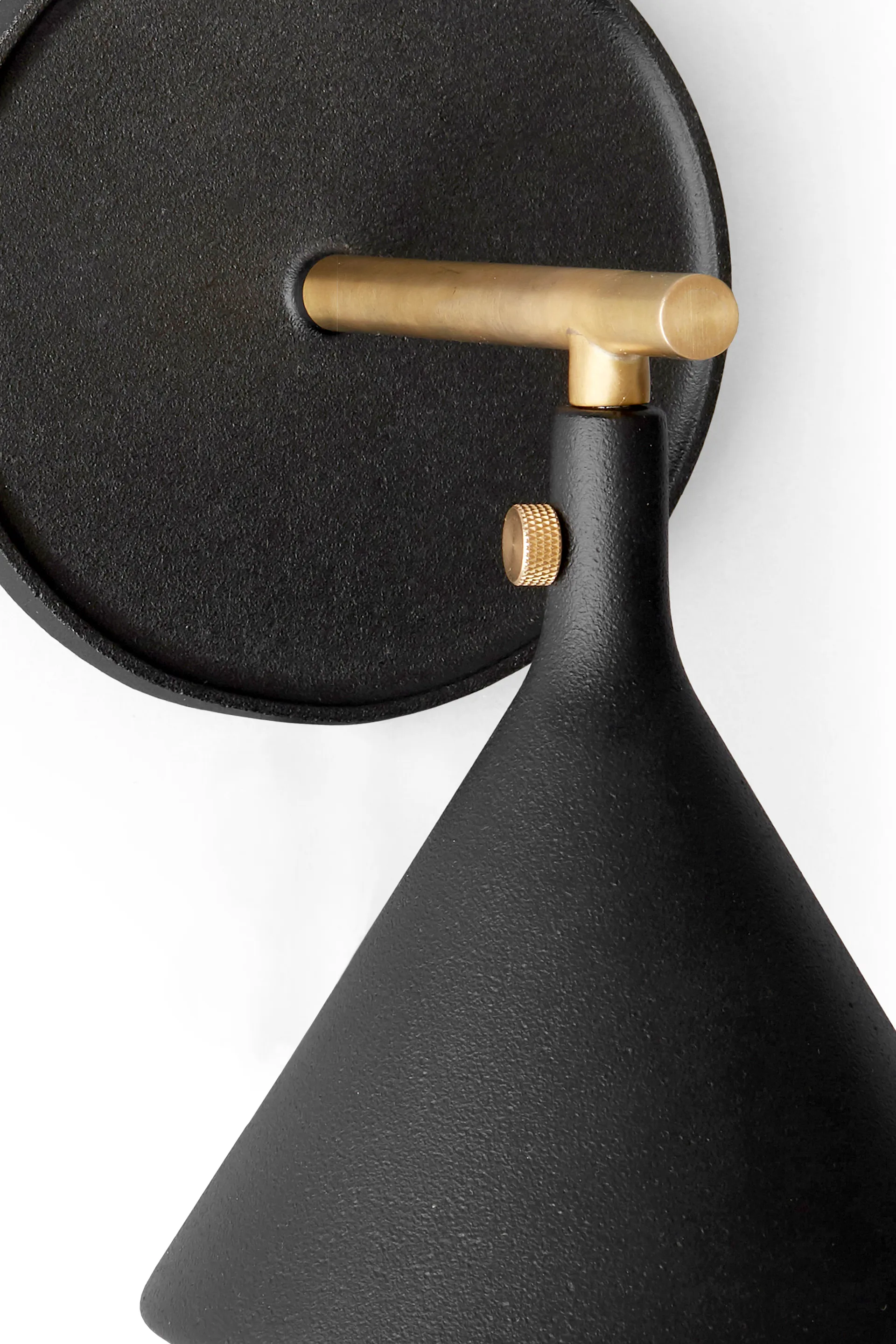 Cast Sconce væglampe diffuser fast installation, Black Audo Copenhagen