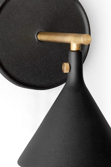 Cast Sconce væglampe diffuser fast installation - Black - Audo Copenhagen