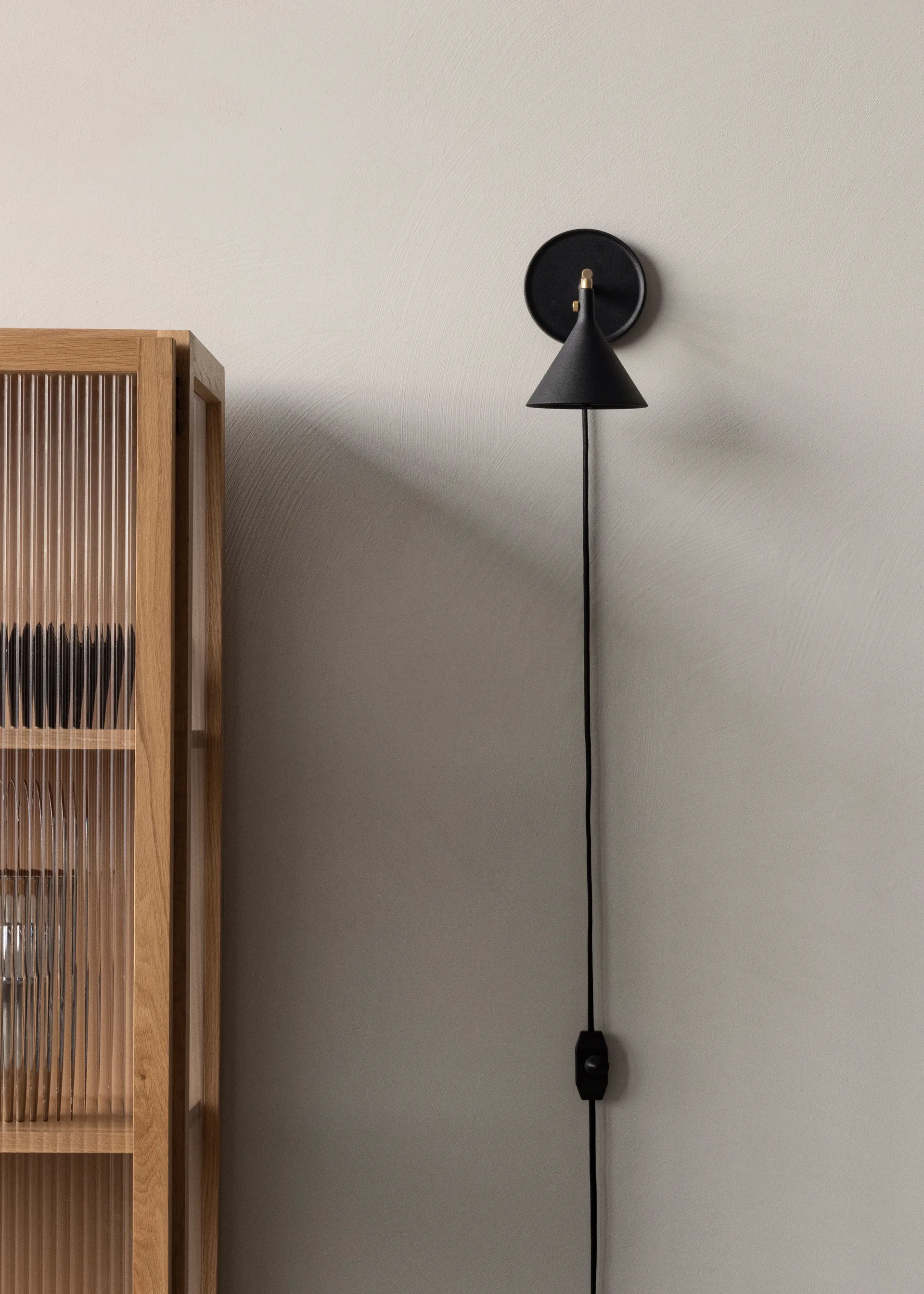 Cast Sconce væglampe, Sort Audo Copenhagen