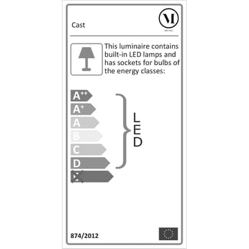 Cast shape 3 pendel - Sort - Audo Copenhagen