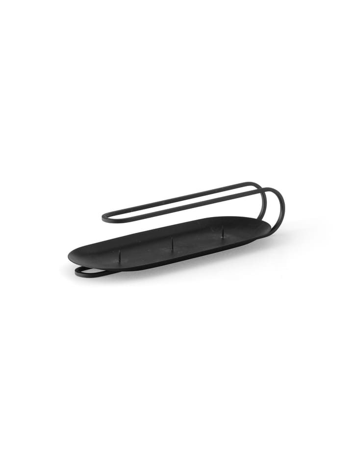 Clip lysestage til 3 lys 5 cm, Sort Audo Copenhagen