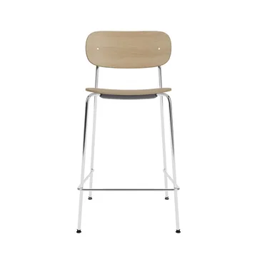 Co Bar Chair barstol - Eg-kromat stål, 65 cm - Audo Copenhagen