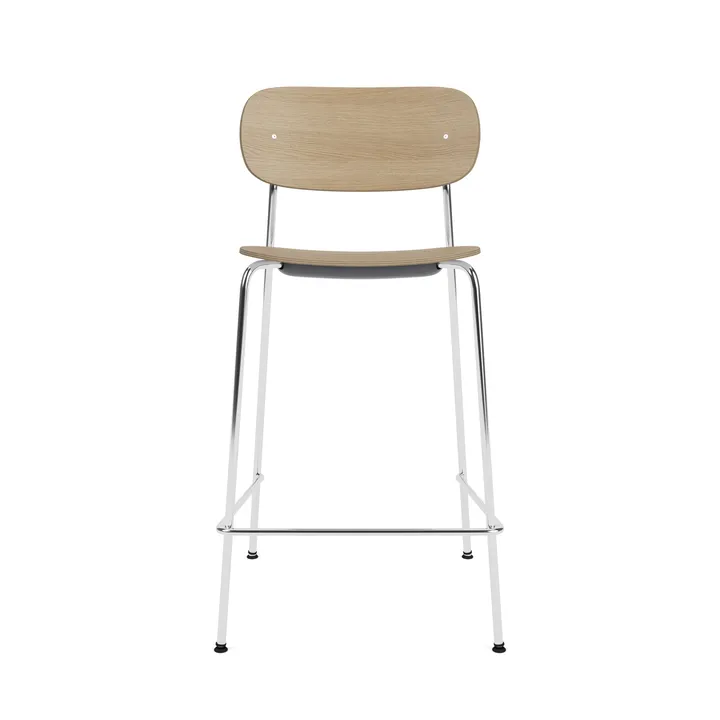 Co Bar Chair barstol - Eg-kromat stål, 65 cm - Audo Copenhagen