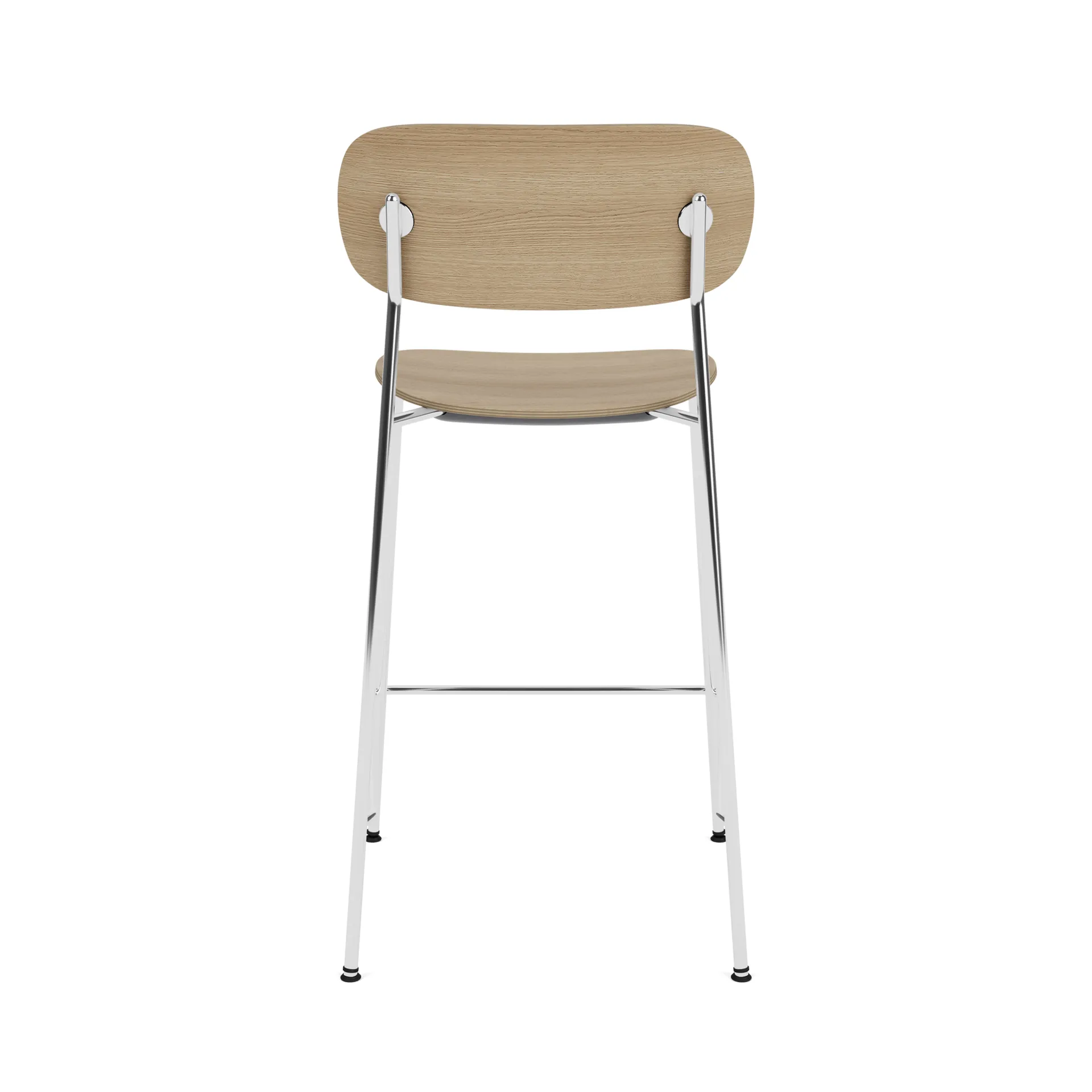 Co Bar Chair barstol, Eg-kromat stål, 65 cm Audo Copenhagen