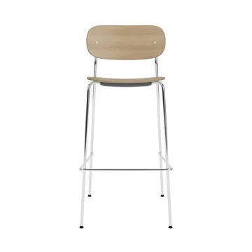 Co Bar Chair barstol - Eg-kromatiseret stål, 75 cm - Audo Copenhagen