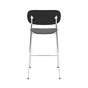 Co Bar Chair barstol - Sort eg-kromeret stål, 65 cm - Audo Copenhagen