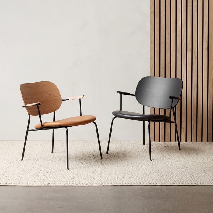 Co Chair loungestol, Sort egetræ Audo Copenhagen