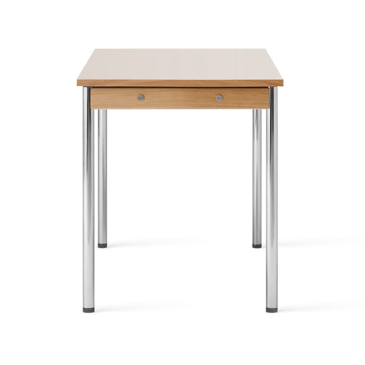 Co Table konferencebord 140x70cm, Chrome, laminate creme Audo Copenhagen