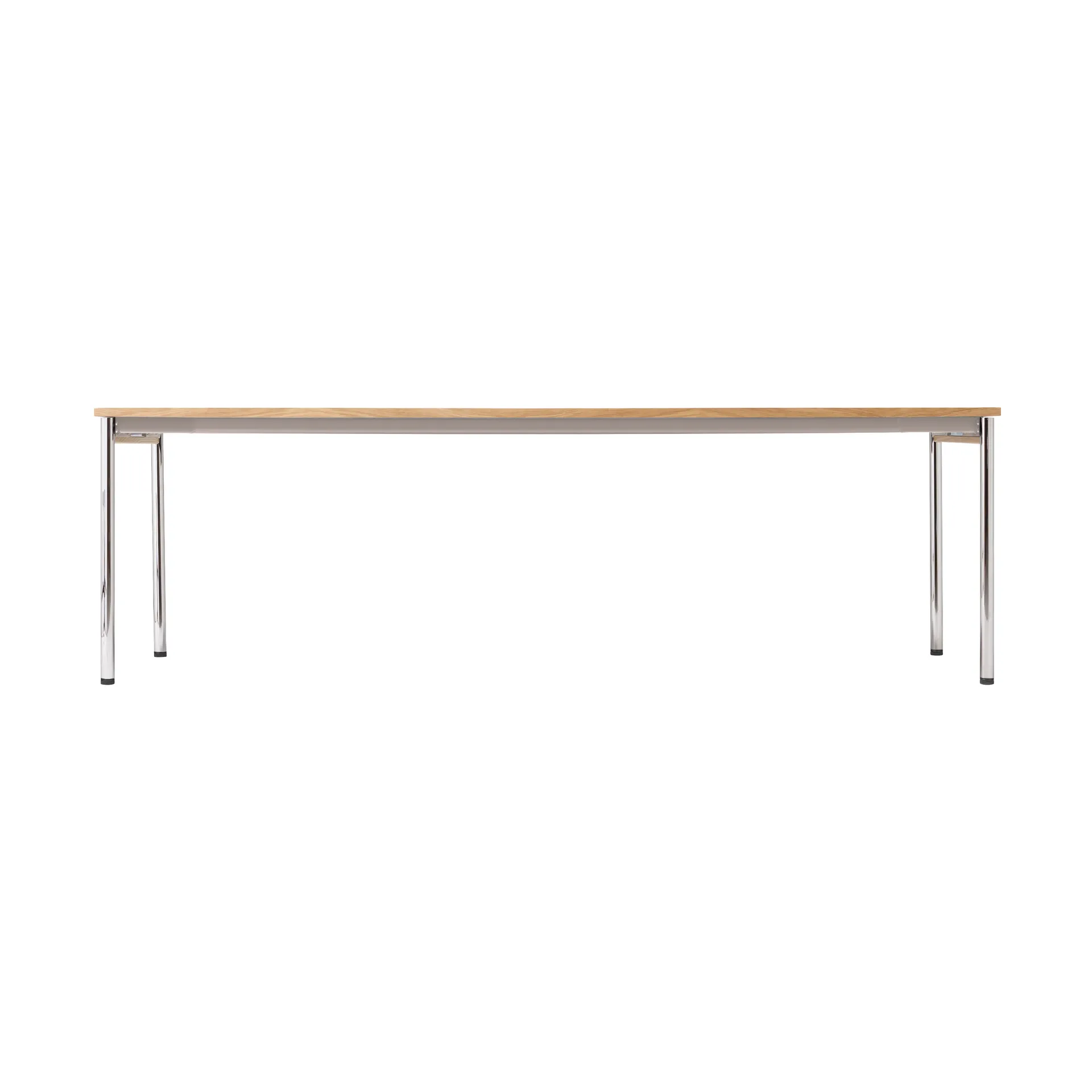 Co Table konferencebord 240x100cm, Chrome, laminate creme Audo Copenhagen