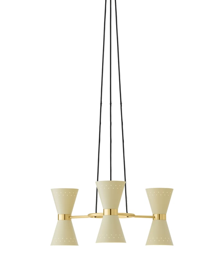 Collector lysekrone 3, Creme Audo Copenhagen