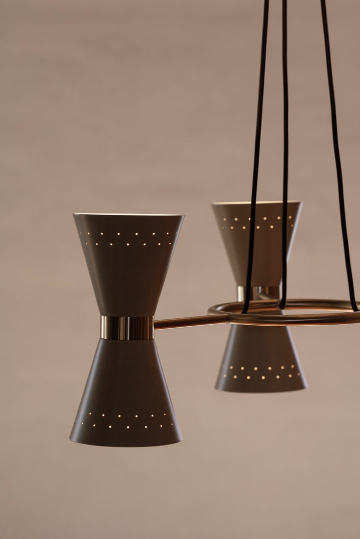 Collector lysekrone 3, Creme Audo Copenhagen