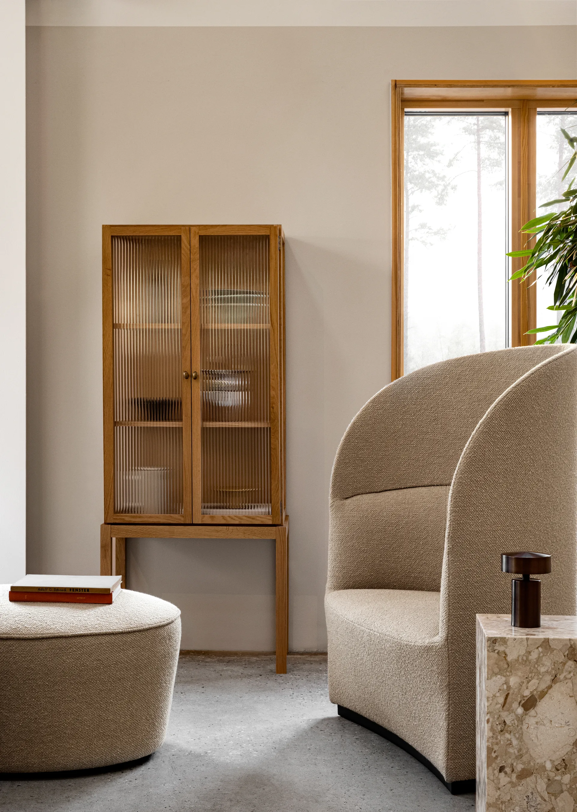 Column bærbar bordlampe IP44, Bronze Audo Copenhagen