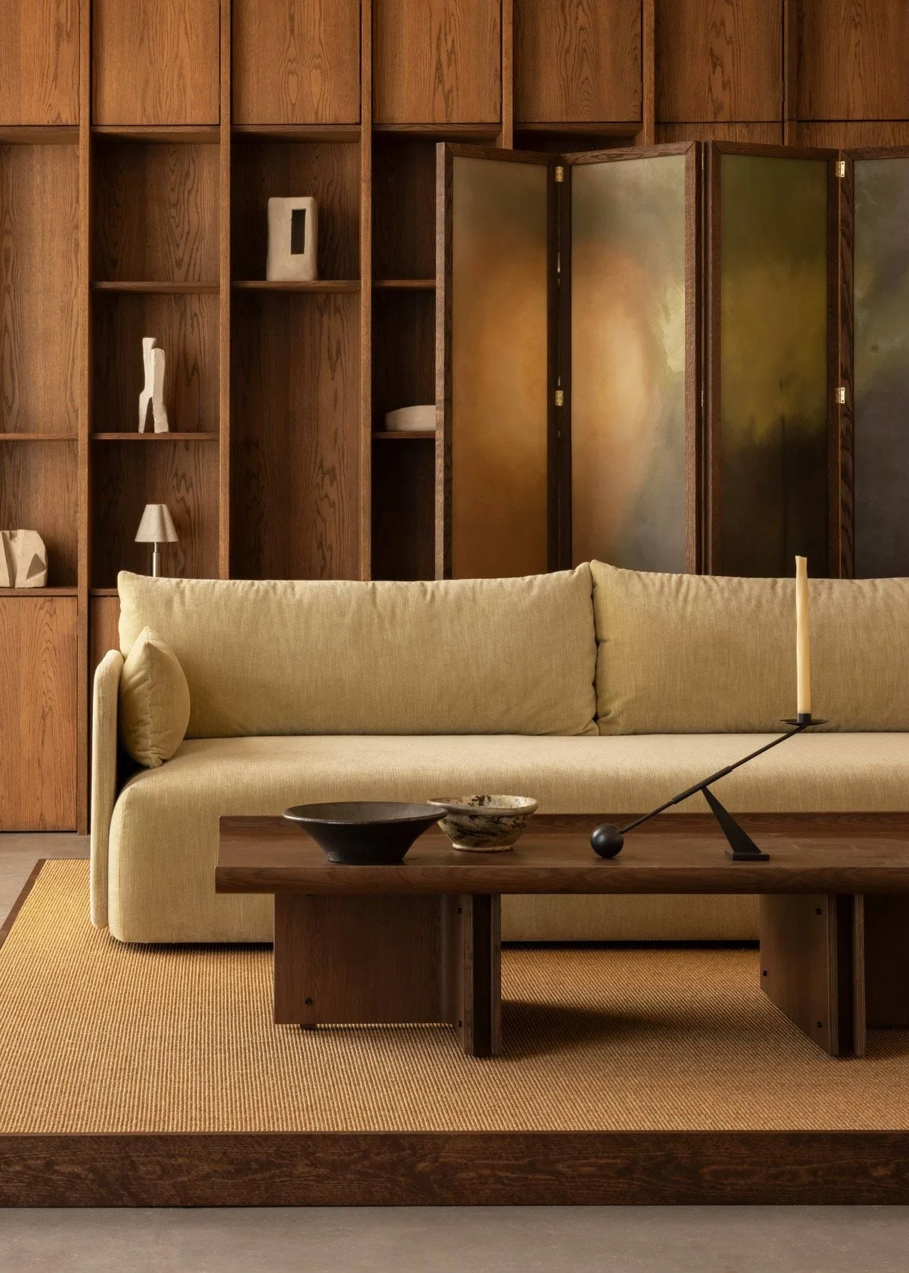 Conrad Lounge Table eg, Mørkbejset eg, 149x74 cm Audo Copenhagen