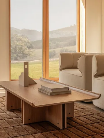 Conrad Lounge Table eg - Mørkbejset eg, 149x74 cm - Audo Copenhagen