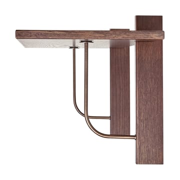 Corbel hylde 100x30cm - Dark stained oak - Audo Copenhagen