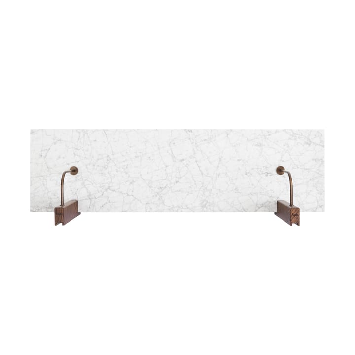 Corbel hylde 100x30cm, Marble carrara Audo Copenhagen