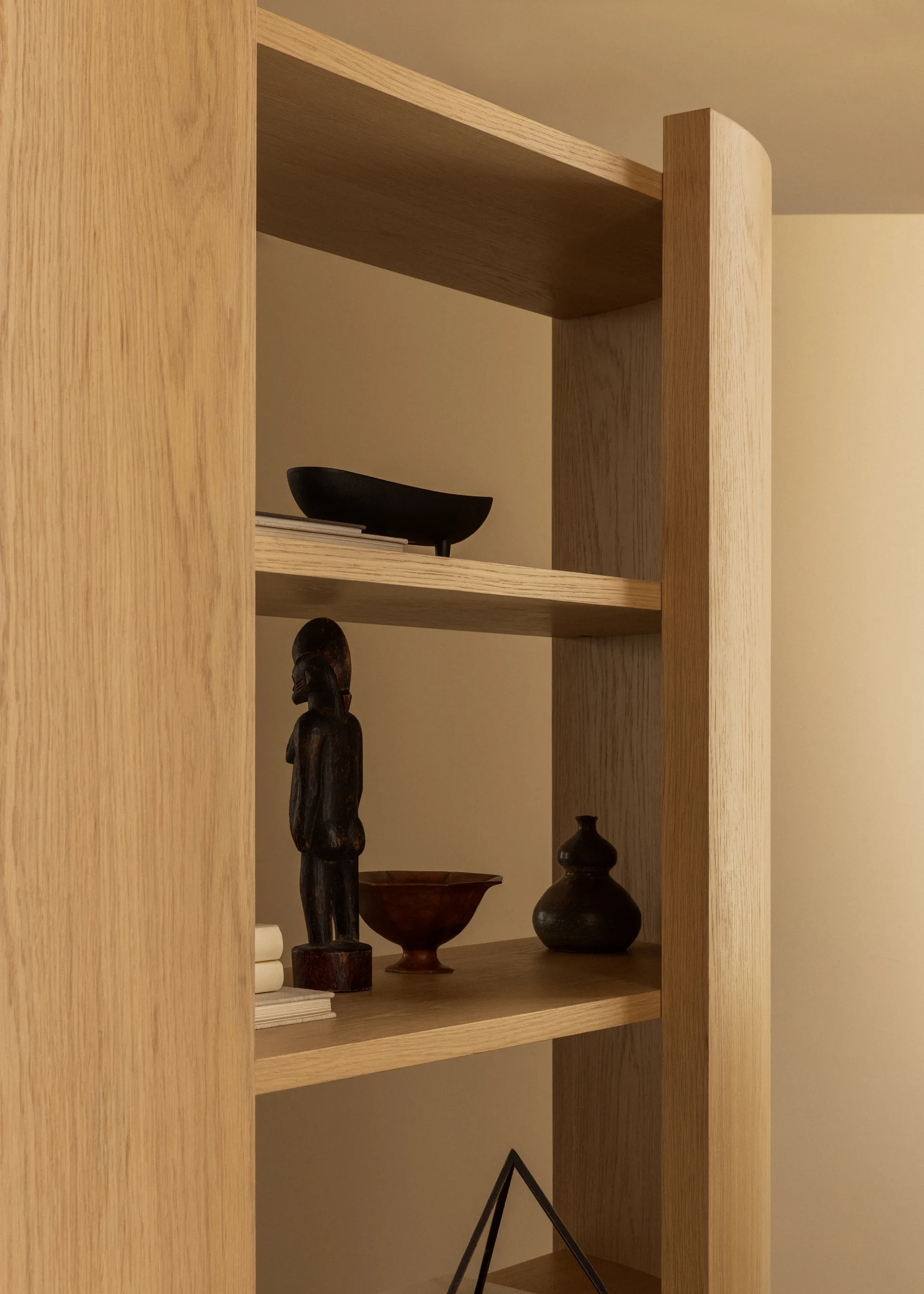 Crescent hylde, Ubehandlet eg, 150x173 cm Audo Copenhagen