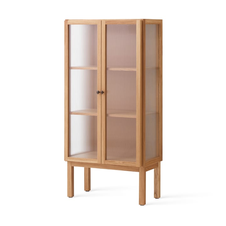 Curiosity skab med glasdøre 143 cm, Oak Audo Copenhagen