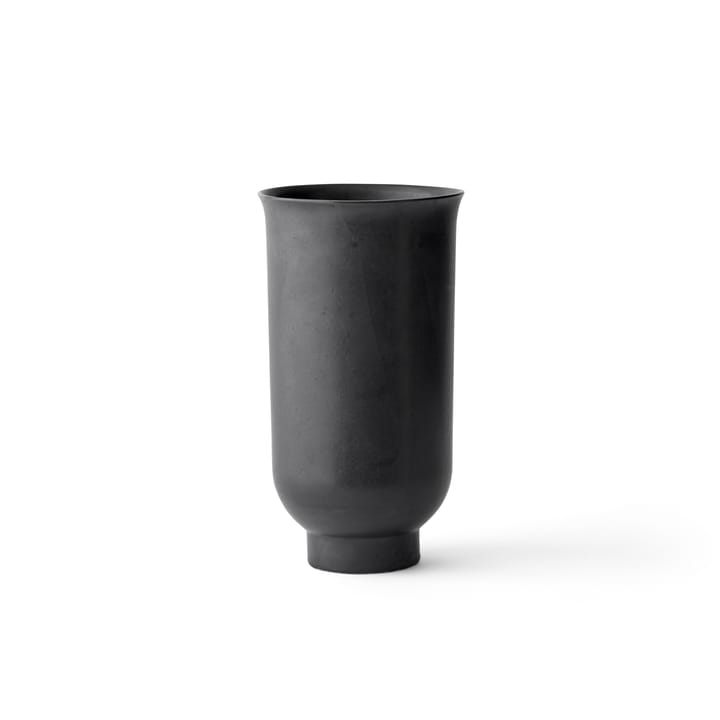 Cyclades vase S 20 cm - Sort/Glaseret - Audo Copenhagen